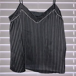 TOPSHOP | silk striped top